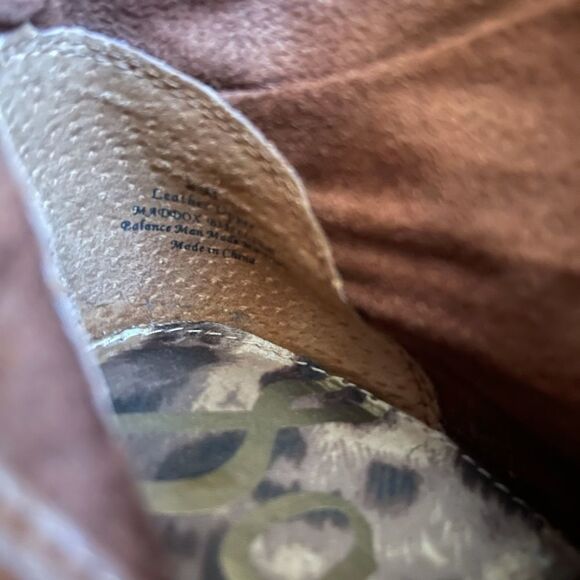 Sam Edelman Leather Maddox brown ankle boots side zipper size 8M - Picture 9 of 9